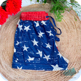 Special~American Pride Crazy Cozy American Flag Shorts