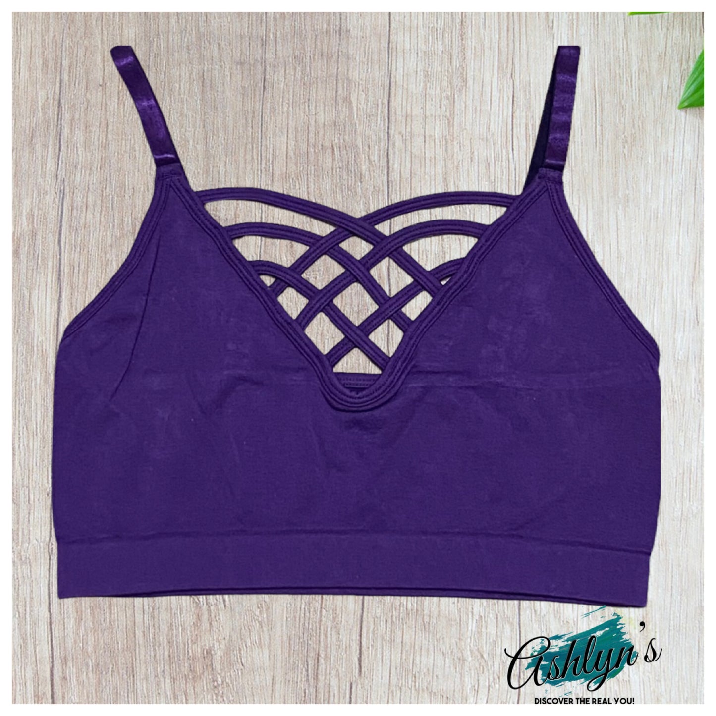 Sale! Every Girls Must-Zenana Lattice Adjustable Strap Bralettes