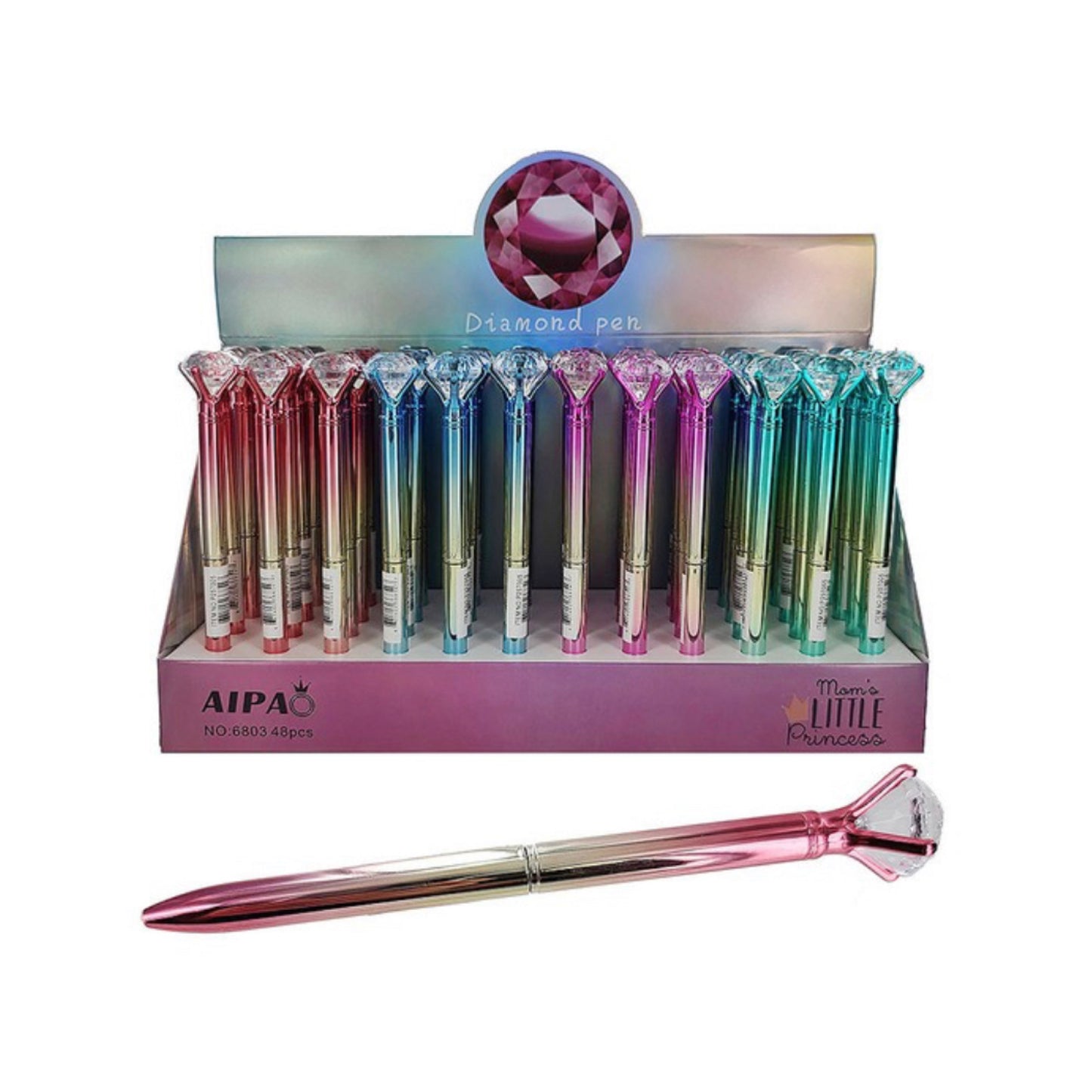 Crazy Cute Metallic Diamond Writing Pen