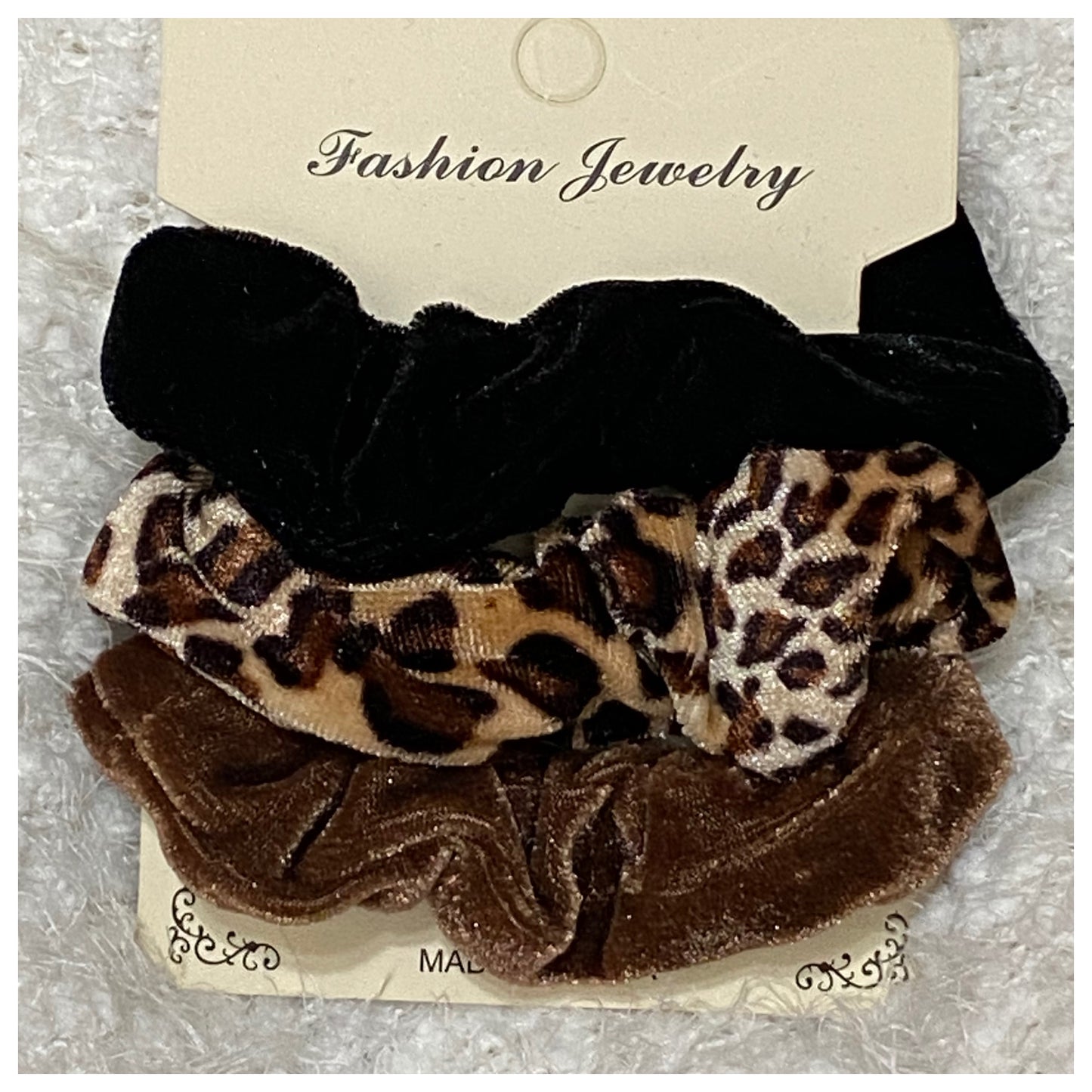 Set of 3 Hair Scrunchies