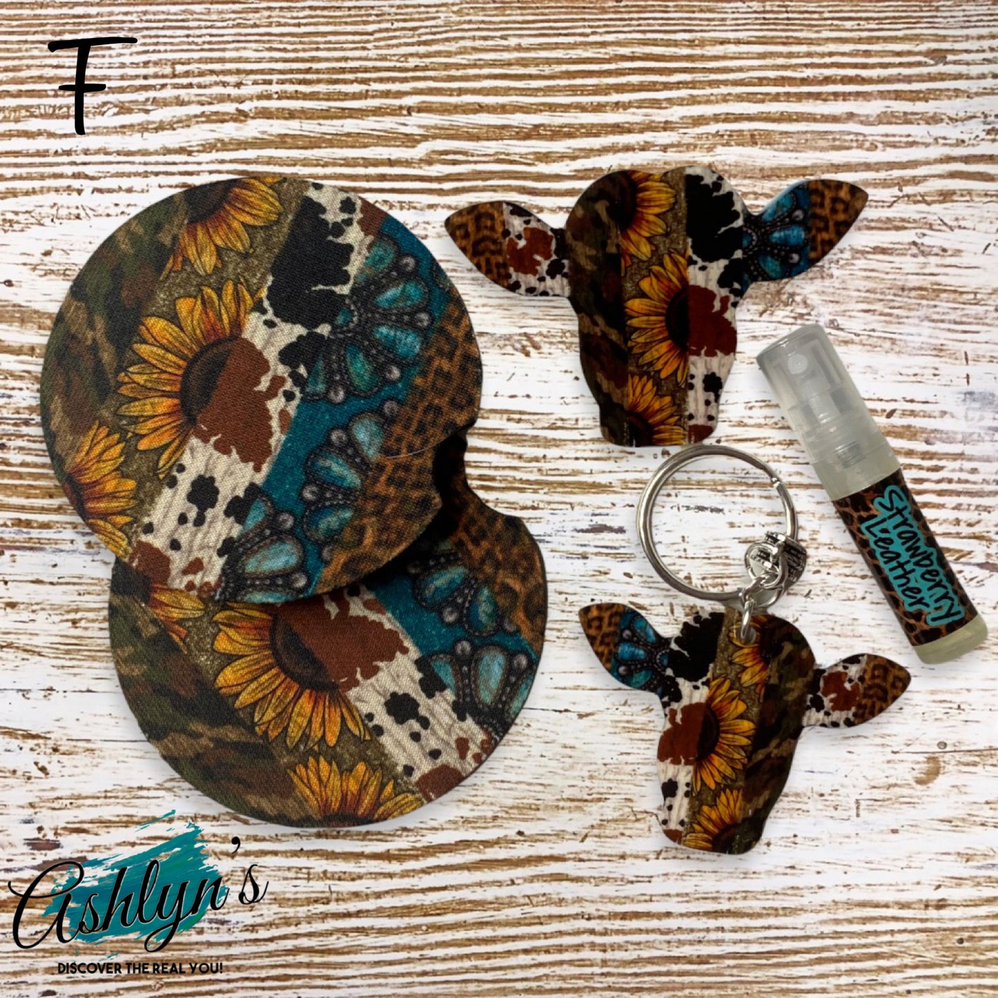Crazy Fun Car Coaster-Vent Clip Keychain 3pc Set