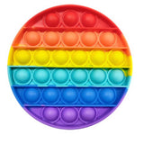 Crazy Fun Rainbow Circle Bubble Popper Toy