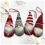 Crazy Cute Christmas Gnome Tree Ornaments