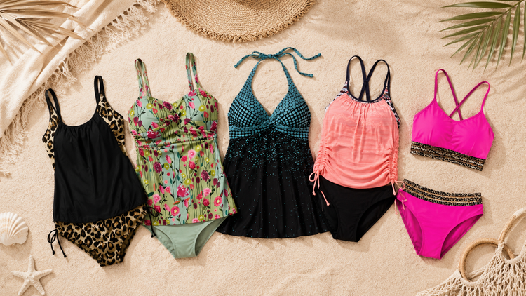 Leopard Black Tankini 