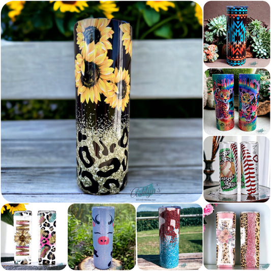Ashlyn’s Check Off Your Christmas List 20oz Tumbler Special