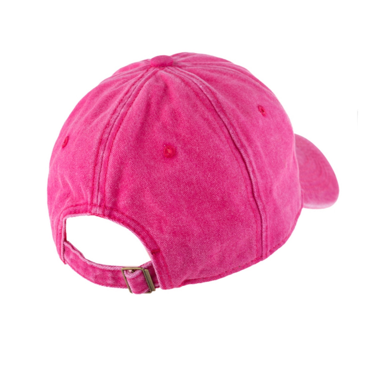 Ashlyn’s Get it Girl-Casually Classy Pink Acid Wash Ball Cap-Baseball Hat
