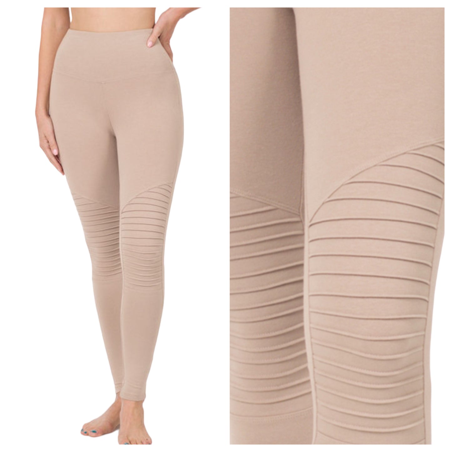 Zenana Cozy Soft Full Length Motto Leggings-5 Color Choices