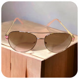 Always a Must-Ashlyn’s Colorful Aviator Sunglasses -5 colors