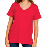 Zenana Casually Classic V Neck Tunic Tops