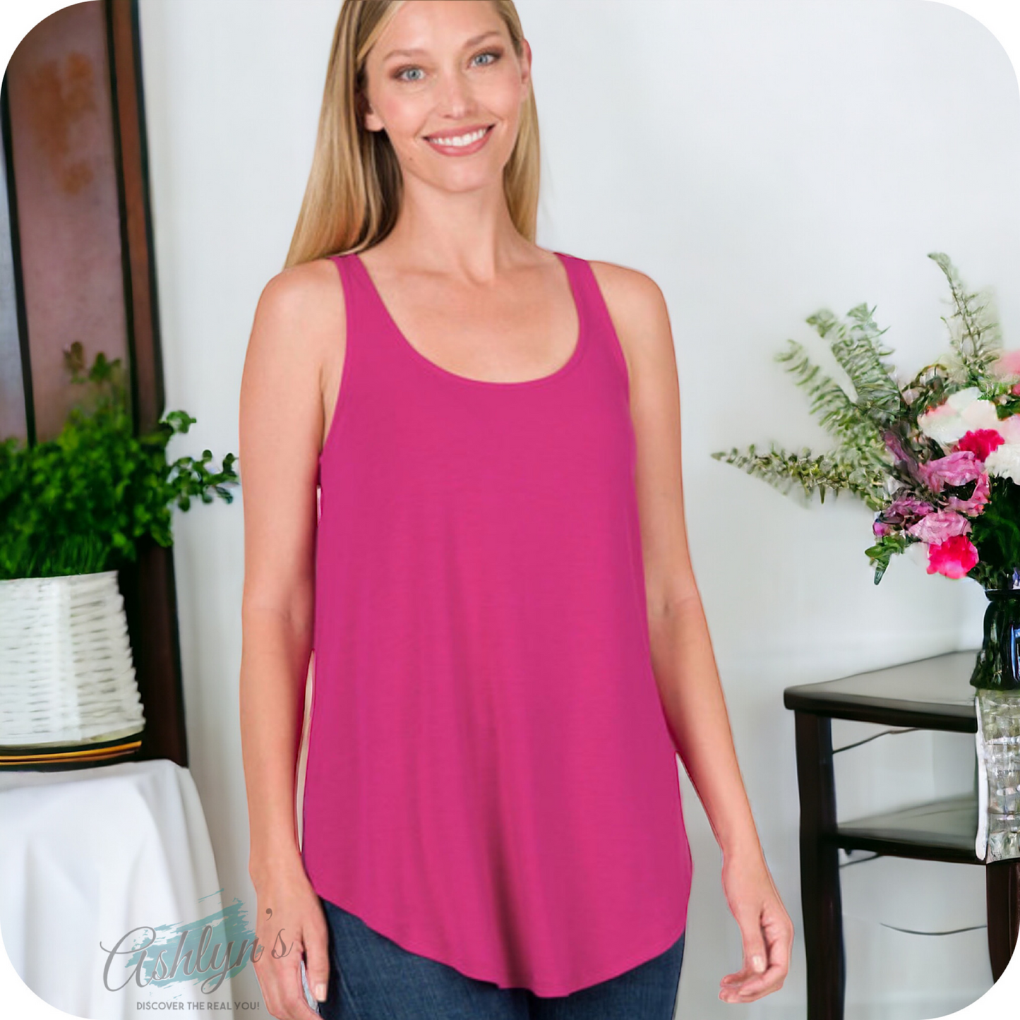 Zenana Spring Summer Must Have Tank Top
