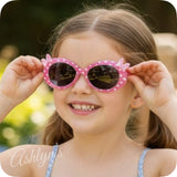 Crazy Adorable Polkadot Bow Kids Sunglasses