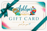 Ashlyn’s Gift Card