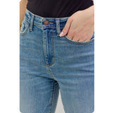 JUDY BLUE High Waist Classic Straight Leg Jeans-Stretchy Comfort