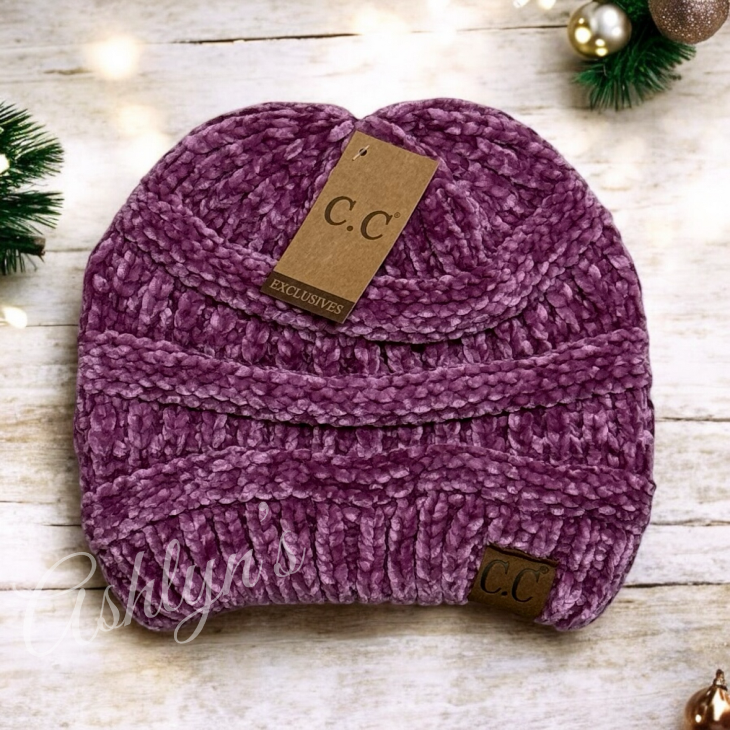 Crazy Soft Classic Fit Chenille CC Beanie