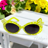 Crazy Adorable Polkadot Bow Kids Sunglasses