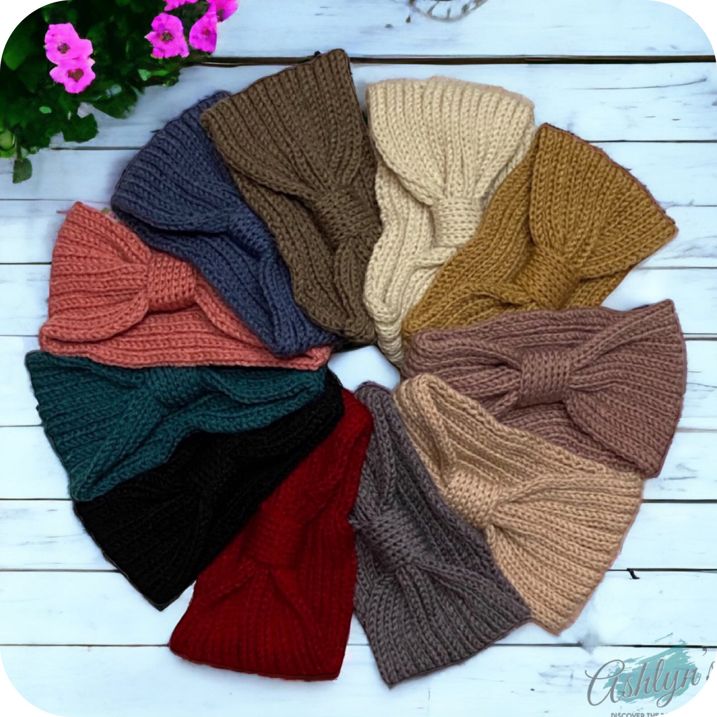 Cozy Cute Thick Knit Headbands-Headwraps