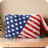 Ashlyn’s American Flag Clutch-Purse-Bag
