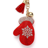 Adorable Puffy Rhinestone Keychain-Purse Charm-Backpack Charm