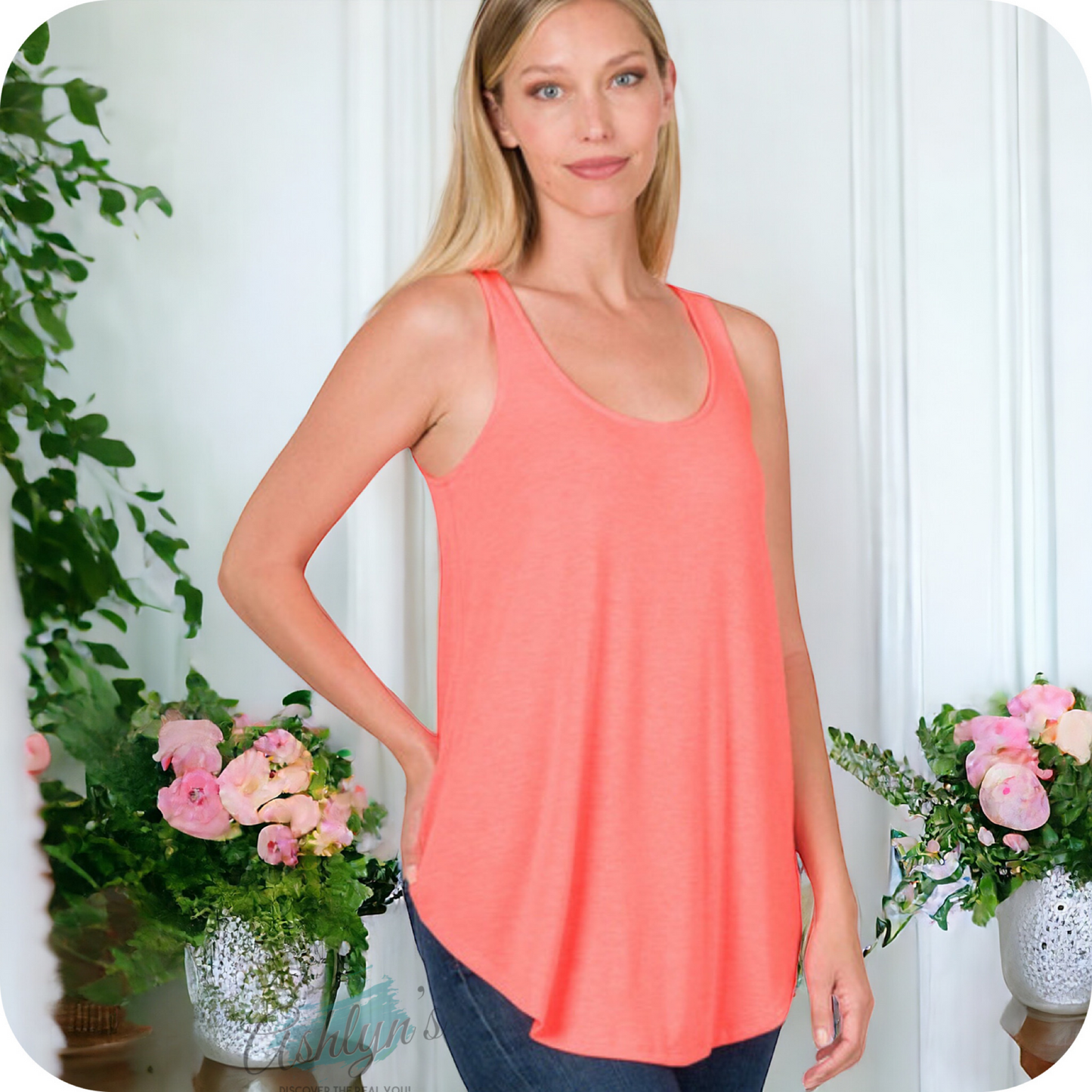 Zenana Spring Summer Must Have Tank Top