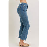 JUDY BLUE Tummy Control Kick Flare Jeans