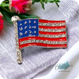Ashlyn’s American Pride-American Flag Brooches-4 Choices
