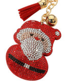 Adorable Puffy Rhinestone Keychain-Purse Charm-Backpack Charm