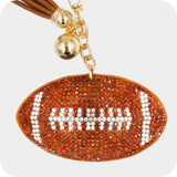 Adorable Puffy Rhinestone Keychain-Purse Charm-Backpack Charm