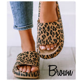 Hello Beautiful! Ashlyn’s Insanely Cozy Animal Print or Solid Color Slides-Sandals-Slip Ons