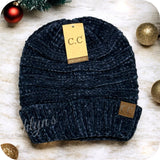 Crazy Soft Oversized Fit Chenille CC Beanie