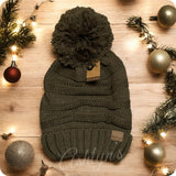 Cozy Me, Super Slouchy Pom CC Beanies