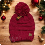 Cozy Me, Super Slouchy Pom CC Beanies