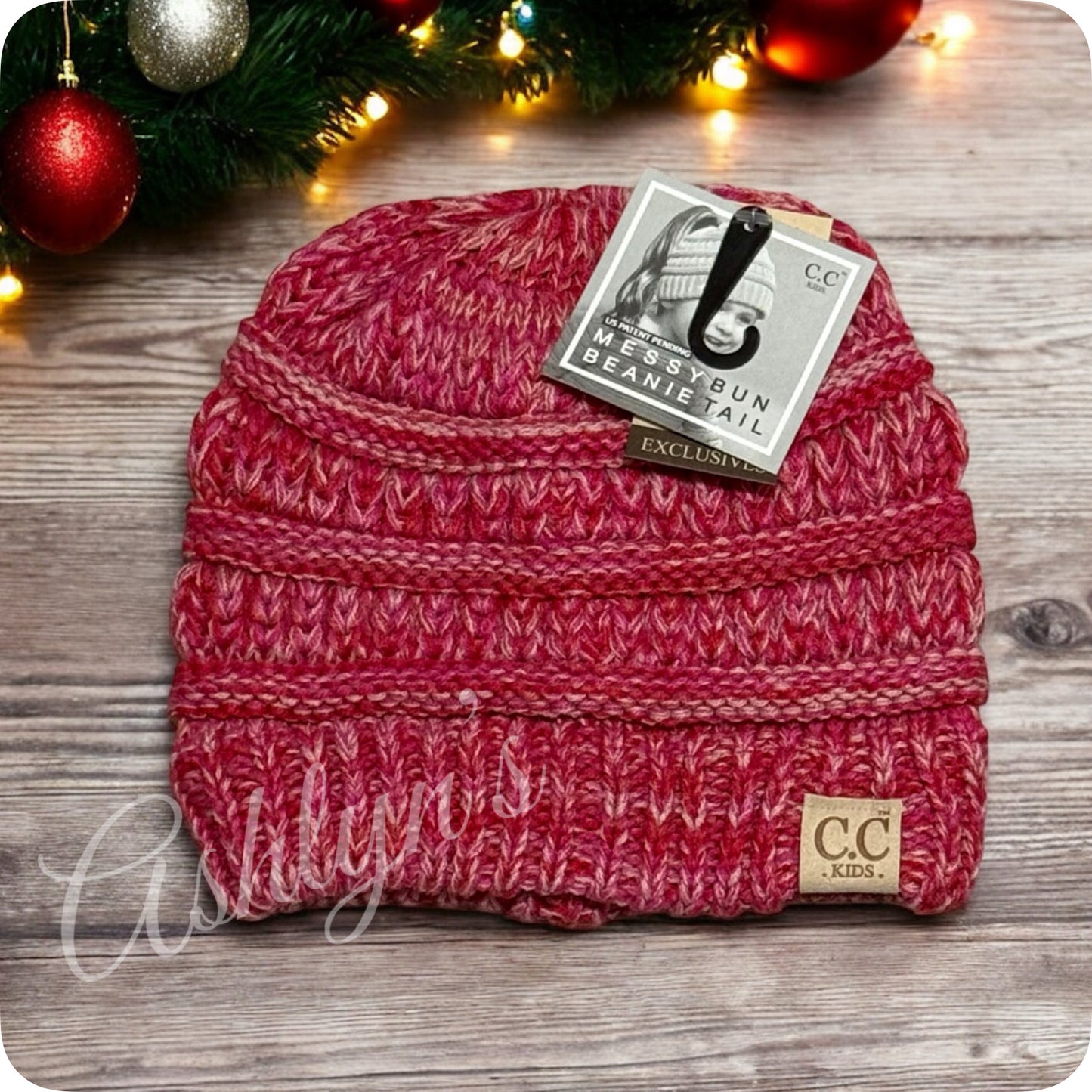 Youth Pepper 2 Tone CC Beanie Tail