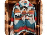 Hello Beautiful! Michelle W Women’s Tribal-Aztec Print Jacket