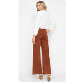 JUDY BLUE “Ready for Fall” Pumpkin Spice Wide Leg Jeans