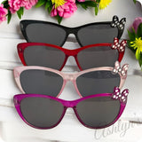 Adorable Polkadot Bow Kids Sunglasses