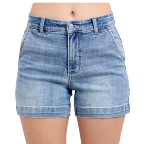 JUDY BLUE “Heaven for your Bootie” Denim Shorts