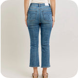 JUDY BLUE Tummy Control Kick Flare Jeans