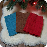 Cozy Knit Boot Cuffs-Acrylic Boot Toppers