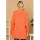 Open Front Super Soft Sweater Cardigan with Pockets-Jacket-Outerwear