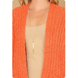 Open Front Super Soft Sweater Cardigan with Pockets-Jacket-Outerwear