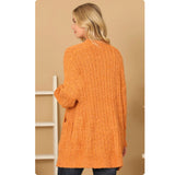 Open Front Cuddly Soft Sweater Cardigan with Pockets-Jacket-Outerwear