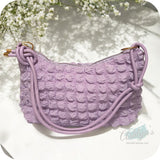 Adorable Cloud Puffy Pleated Crossbody Shoulder Bag