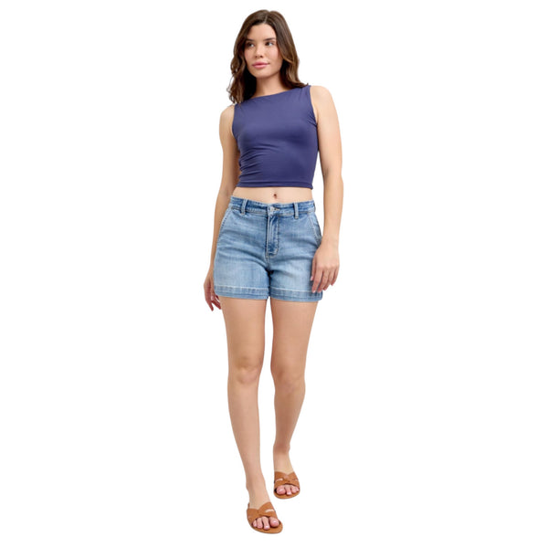 JUDY BLUE “Heaven for your Bootie” Denim Shorts