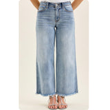 JUDY BLUE Hollywood Star Ankle Wide Leg Jeans