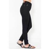 JUDY BLUE High Waist TUMMY CONTROL Black Skinny Jeans-Stretchy Comfort