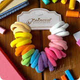 Multi Color 30pc Mini Hair Tie/Hair Bow Set