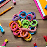 Multi Color 30pc Mini Hair Tie/Hair Bow Set