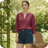 JUDY BLUE High Waist Tummy Control Dark Denim Shorts