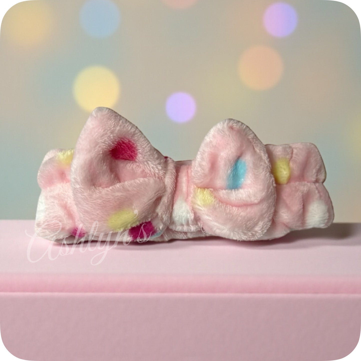 Plush Spa Headband-Cosmetic Headband-Hair Wrap