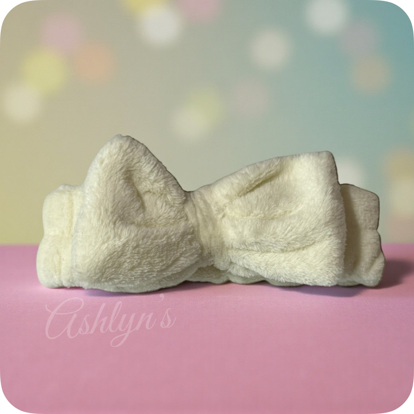 Plush Spa Headband-Cosmetic Headband-Hair Wrap